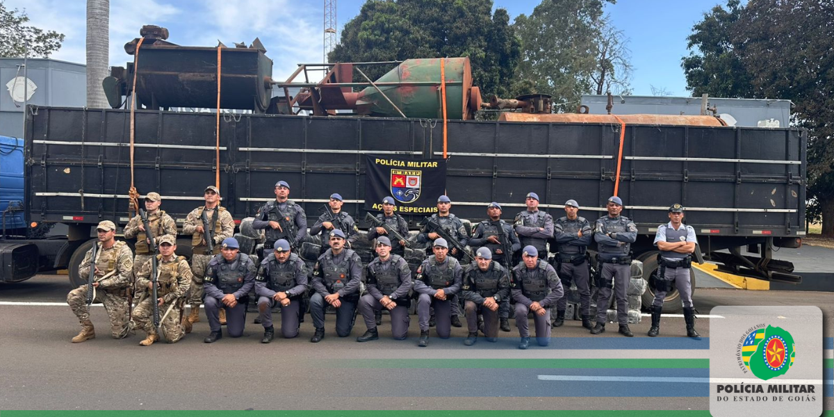 FORÇAS POLICIAIS APREENDEM MAIS DE 2 TONELADAS DE MACONHA