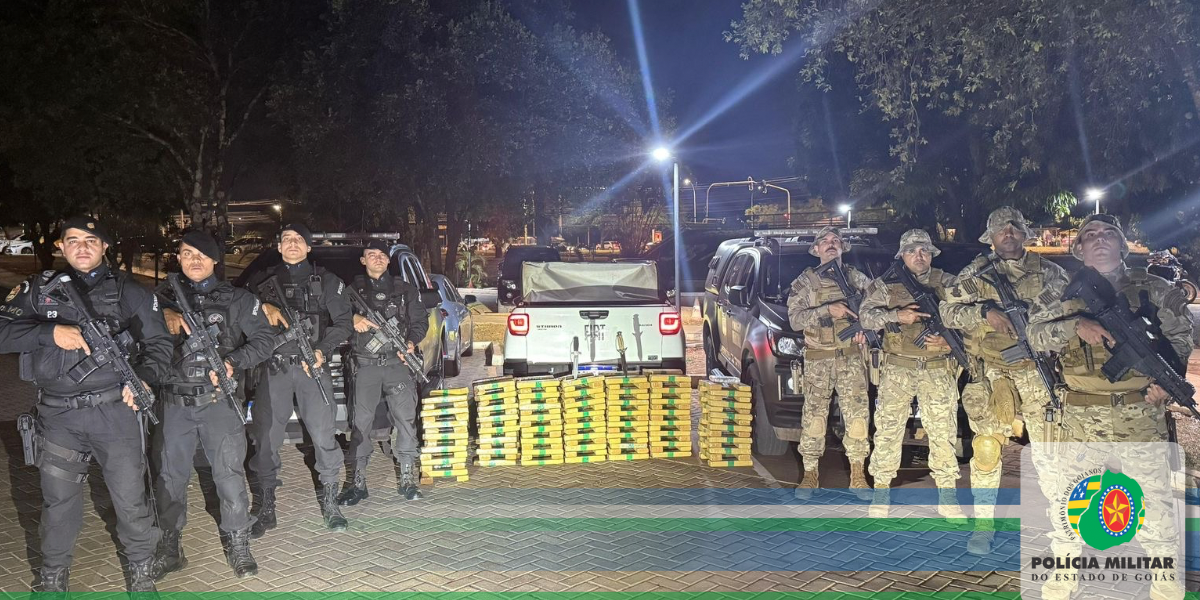 OPERAÇÃO DIVISAS BLINDADAS RESULTA NA APREENSÃO DE 210 KG DE MACONHA NA REGIÃO LESTE DO ESTADO