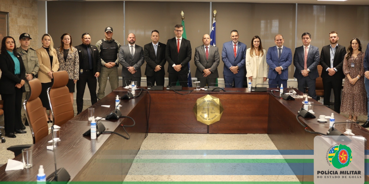 PMGO PARTICIPA DE TERMO DE COOPERAÇÃO PARA ALIENAÇÃO DE BENS APREENDIDOS