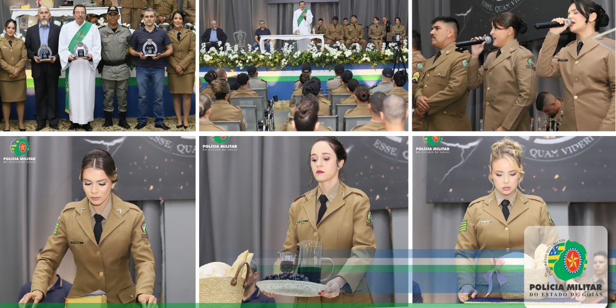 PMGO REALIZA CULTO ECUMÊNICO EM CELEBRAÇÃO À FORMATURA DO CURSO DE FORMAÇÃO DE PRAÇAS 2025