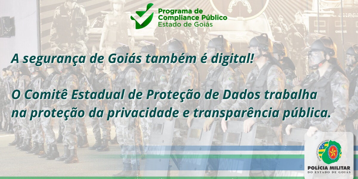 ESTRUTURA DE GOVERNANÇA DA LGPD EM GOIÁS