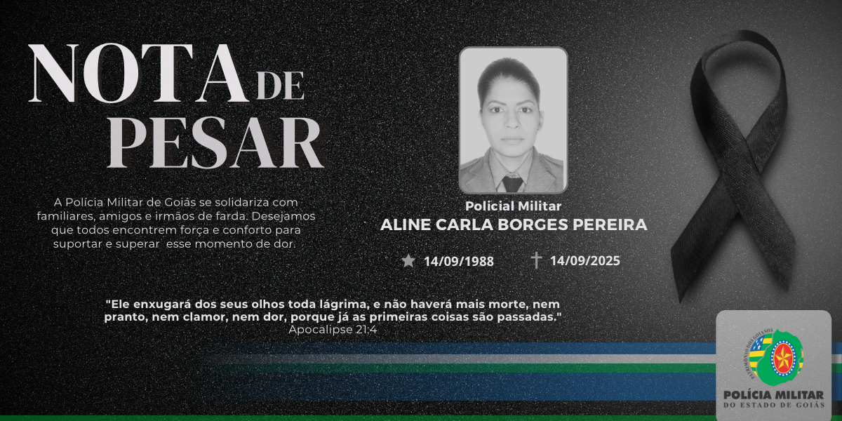 🕊️ NOTA DE FALECIMENTO