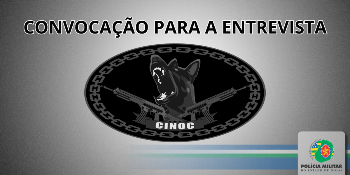2º CURSO DE CINOTECNIA E OPERAÇÕES COM CÃES – CONVOCAÇÃO PARA A ENTREVISTA