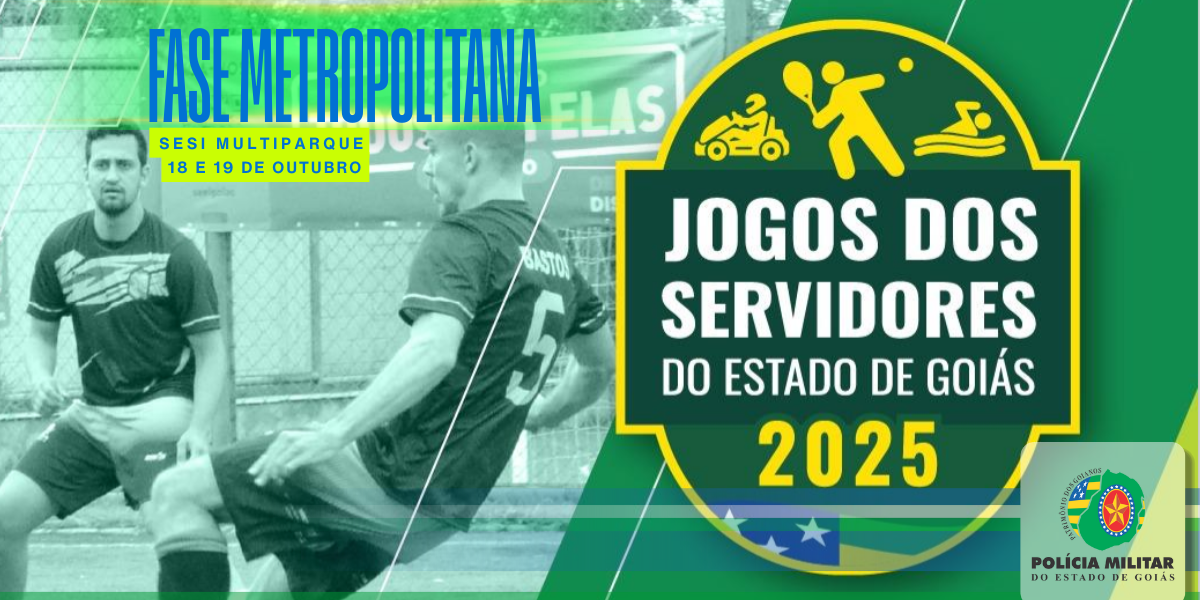 JOGOS DOS SERVIDORES ESTADUAIS 2025 – FASE METROPOLITANA