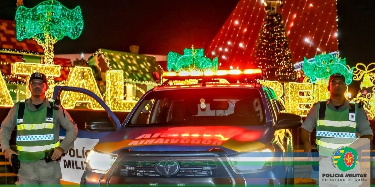 NATAL DO BEM 2025: PMGO PRESENTE GARANTINDO SEGURANÇA E TRANQUILIDADE