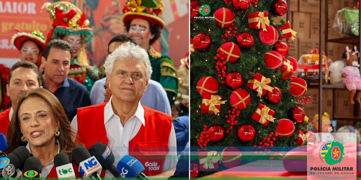 PMGO PARTICIPA DO LANÇAMENTO DA ENTREGA DE BRINQUEDOS DO NATAL DO BEM 2025