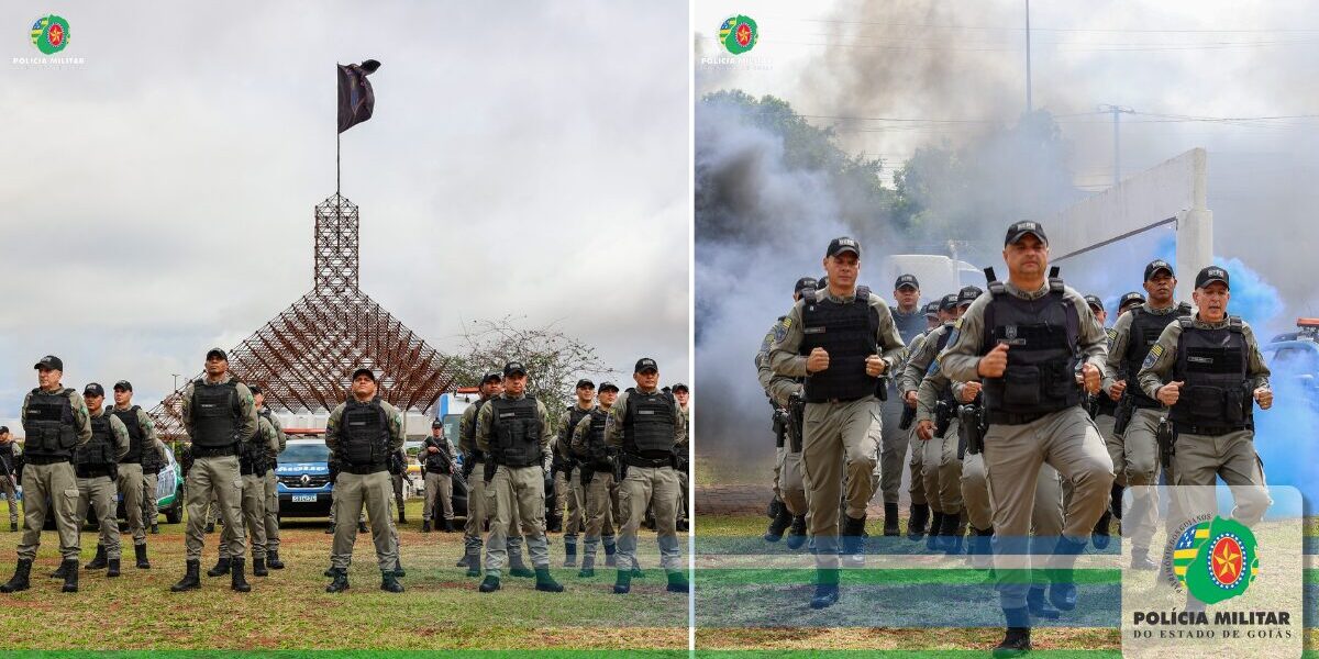 PMGO REALIZA SOLENIDADE DE FORMATURA DO 3º COPE E ENTREGA CONDECORAÇÕES DO BEPE