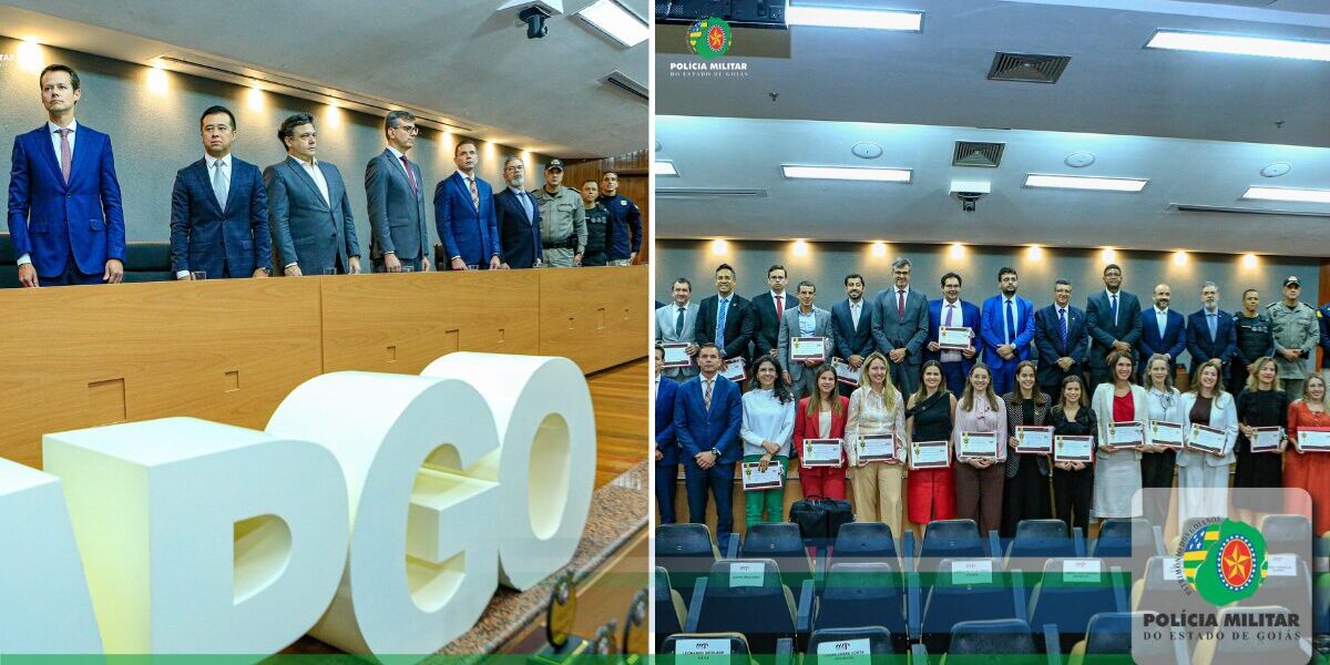 PMGO PARTICIPA DA FORMATURA DA TURMA INAUGURAL DO 1º CURSO DE INTELIGÊNCIA MINISTERIAL