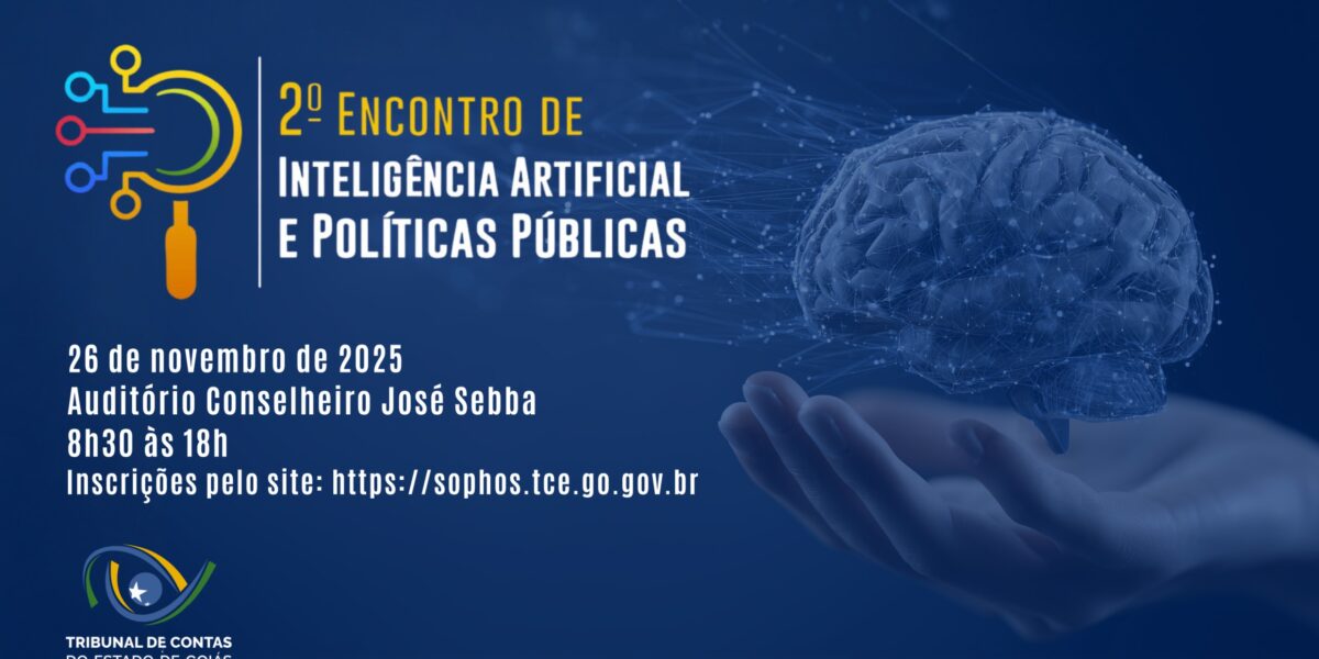 CONVITE – 2º ENCONTRO DE INTELIGÊNCIA ARTIFICIAL E POLÍTICAS PÚBLICAS
