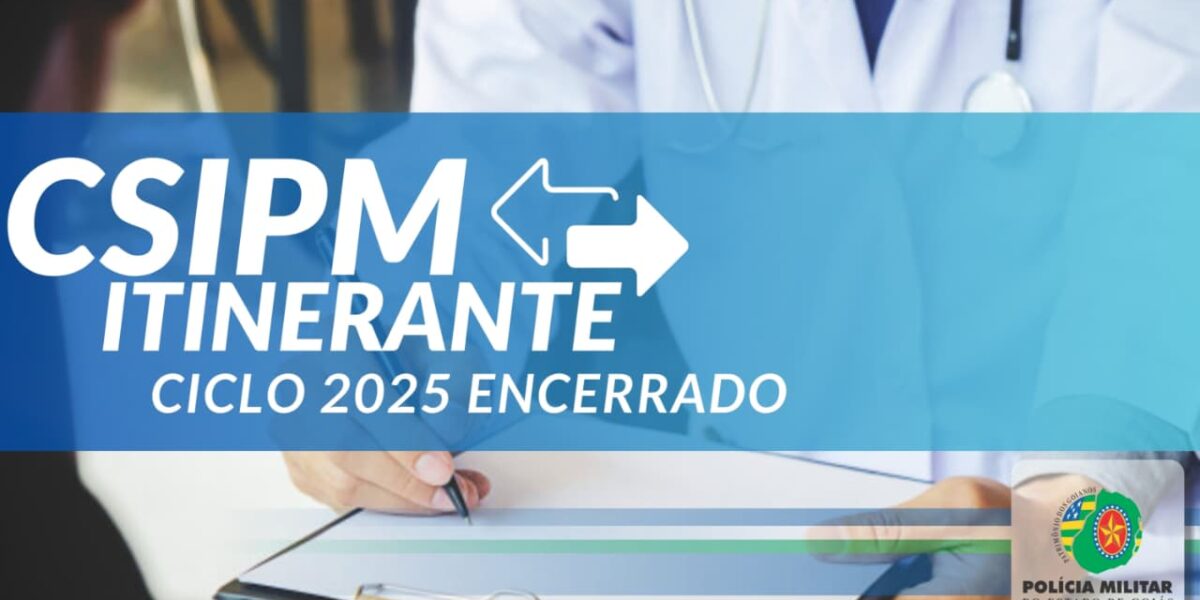 CSIPM ITINERANTE LEVA ATENDIMENTO DE SAÚDE A TODAS AS REGIÕES DO ESTADO E ENCERRA CICLO 2025 NO 17º CRPM