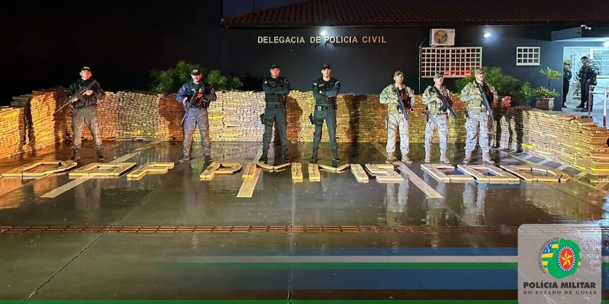 OPERAÇÃO INTEGRADA ENTRE COD/GOIÁS, DOF/MS, DENARC/PC E 3° PELOTÃO DA 4° CIPM DE PARAÍSO DAS ÁGUAS RESULTA NA APREENSÃO DE MAIS DE 6 TONELADAS DE MACONHA
