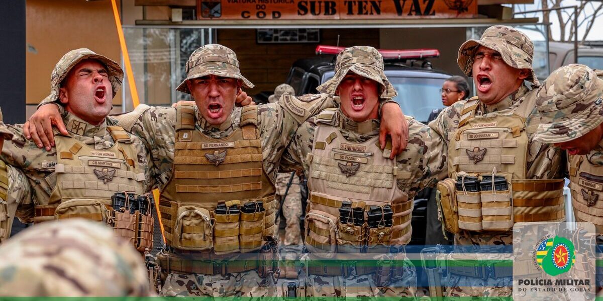 PMGO REALIZA SOLENIDADE DE FORMATURA DO 11º CURSO DE OPERAÇÕES DE DIVISAS E ENTREGA DE MEDALHAS DO COD