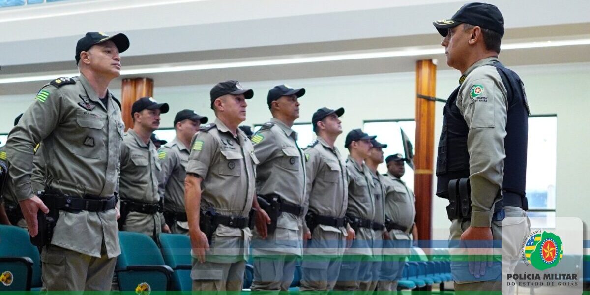 POLÍCIA MILITAR DE GOIÁS REALIZA SOLENIDADE DE PASSAGEM DE COMANDO DO 11ºCRPM
