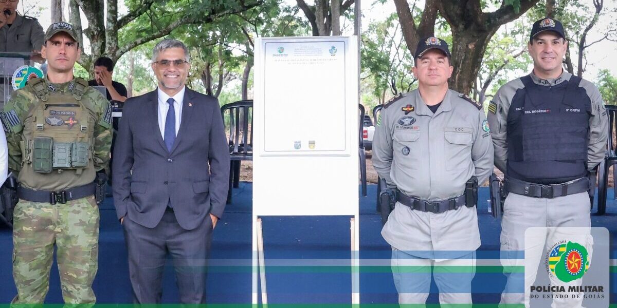 PMGO CELEBRA 38 ANOS DO BPMOA COM INAUGURAÇÃO DE INSTALAÇÕES REVITALIZADAS E ENTREGA DE EQUIPAMENTOS