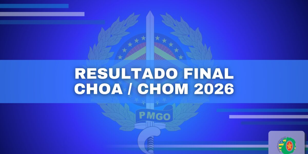 RESULTADO PRELIMINAR – CHOA E CHOM 2026