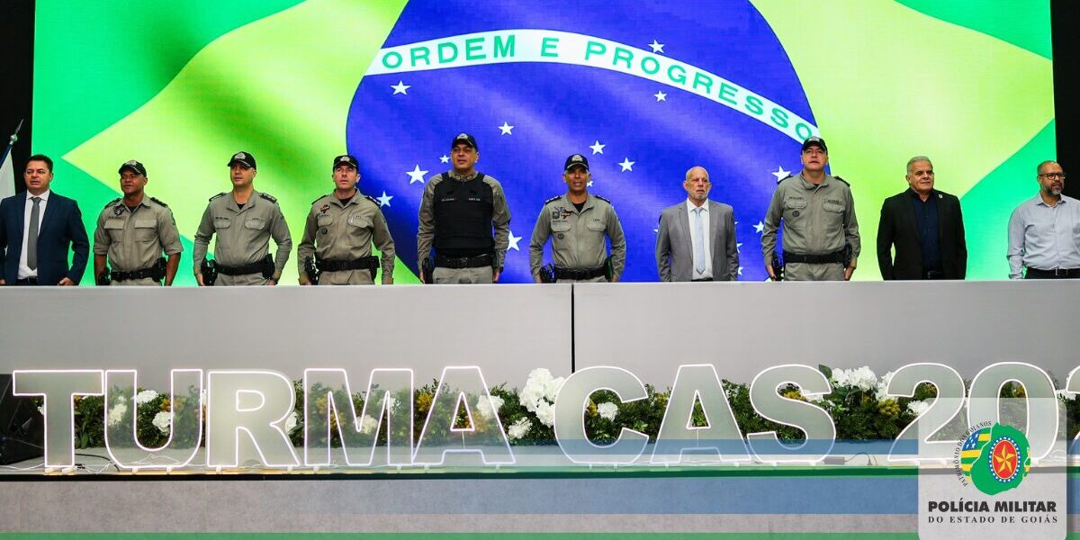 PMGO REALIZA SOLENIDADE DE FORMATURA DO CAS – 5ª TURMA DE 2025