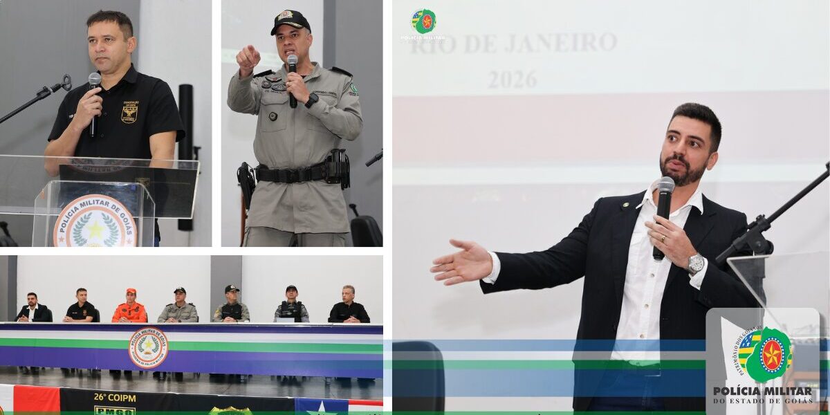 AULA INAUGURAL DO 26º COIPM DA PMGO
