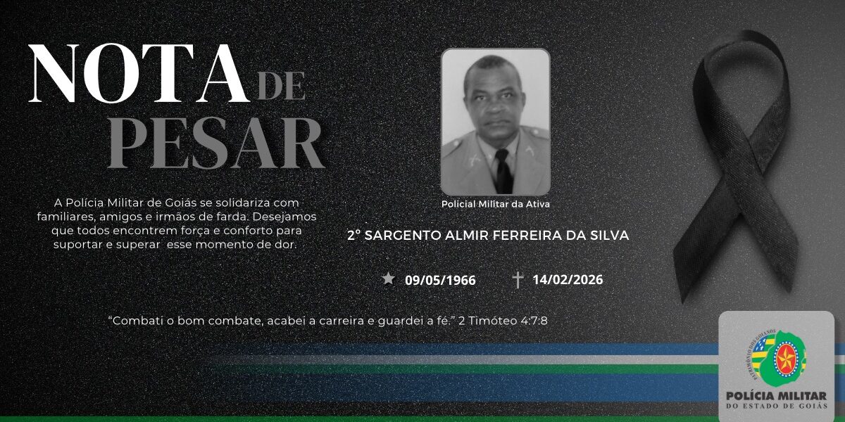 NOTA DE FALECIMENTO – 2º SARGENTO ALMIR FERREIRA DA SILVA