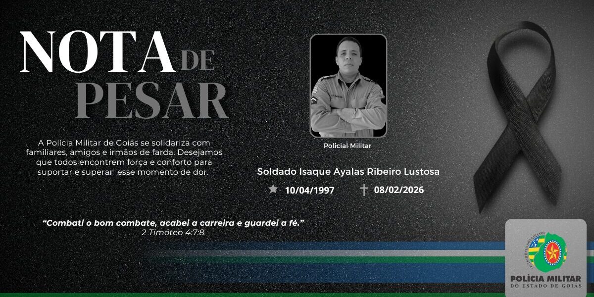 NOTA DE FALECIMENTO – SOLDADO ISAQUE AYALAS LUSTOSA