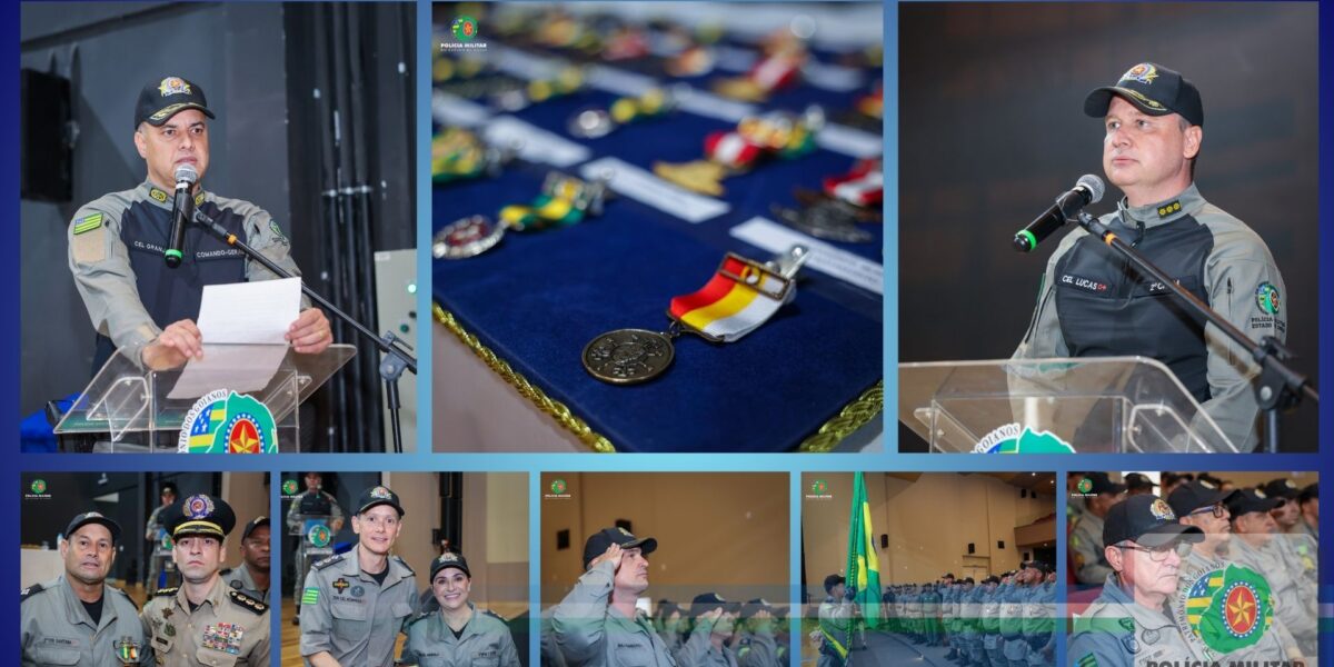 SOLENIDADE DE ENTREGA DE MEDALHAS DO 8º BPM