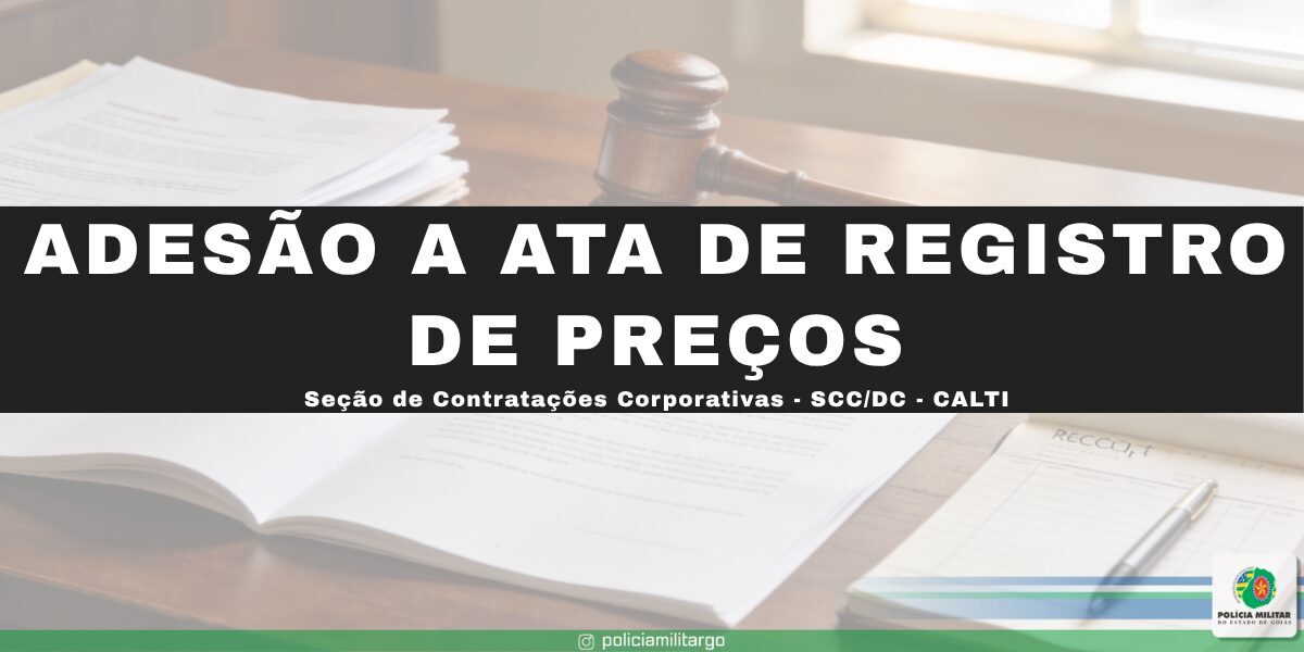 ADESÃO A ATA DE REGISTRO DE PREÇOS N.º 693/2025 – AMGESP