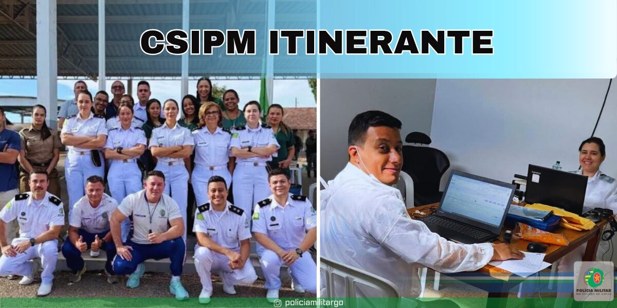 CISPM ITINERANTE – REGIÃO NORTE DE GOIÁS