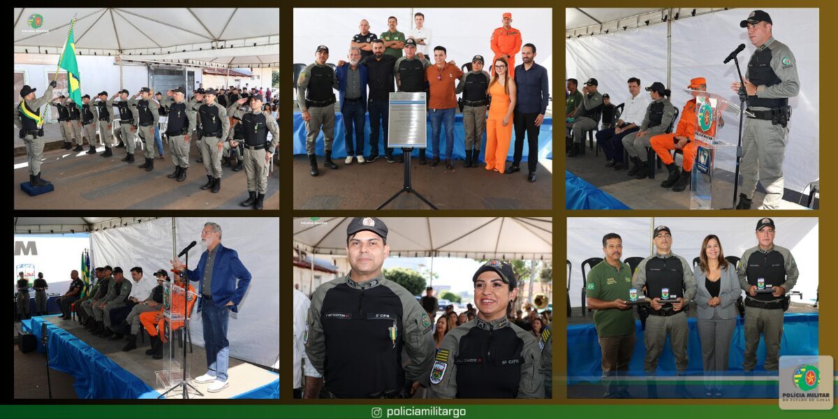 INAUGURAÇÃO  DA 5ª CIPM E ENTREGA DE MEDALHAS