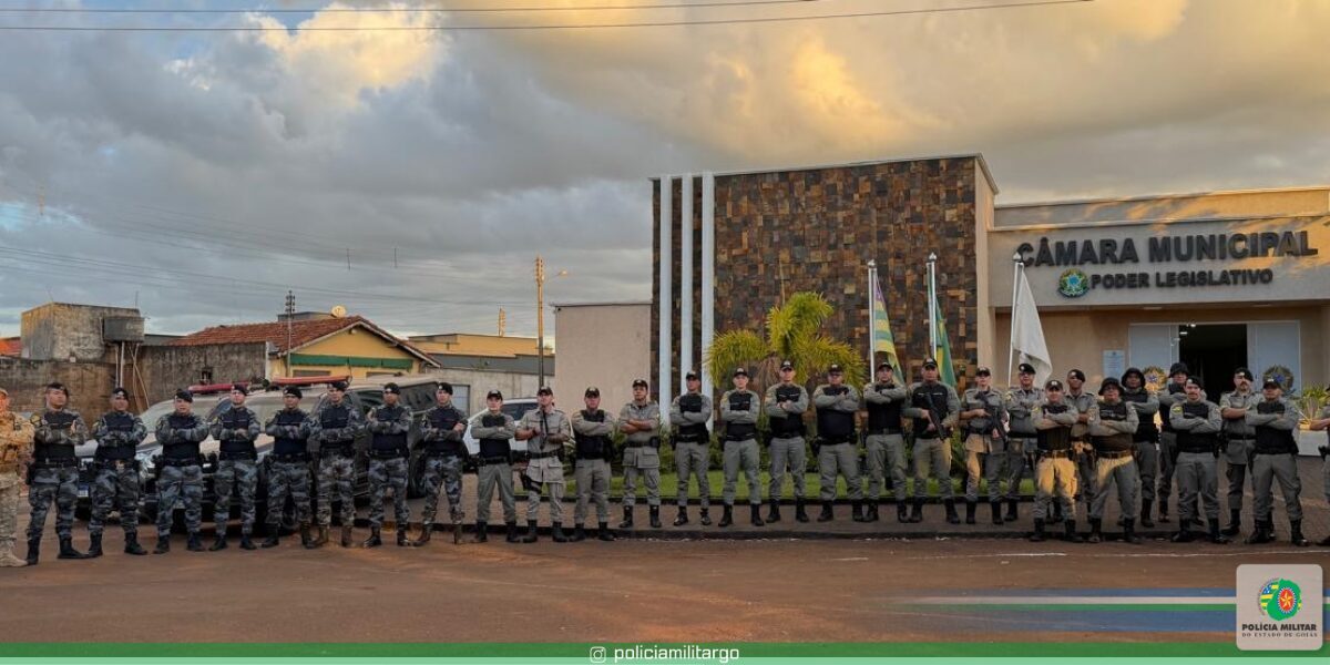 POLÍCIA MILITAR GARANTE SEGURANÇA E TRANQUILIDADE DURANTE ELEIÇÃO SUPLEMENTAR EM JOVIÂNIA