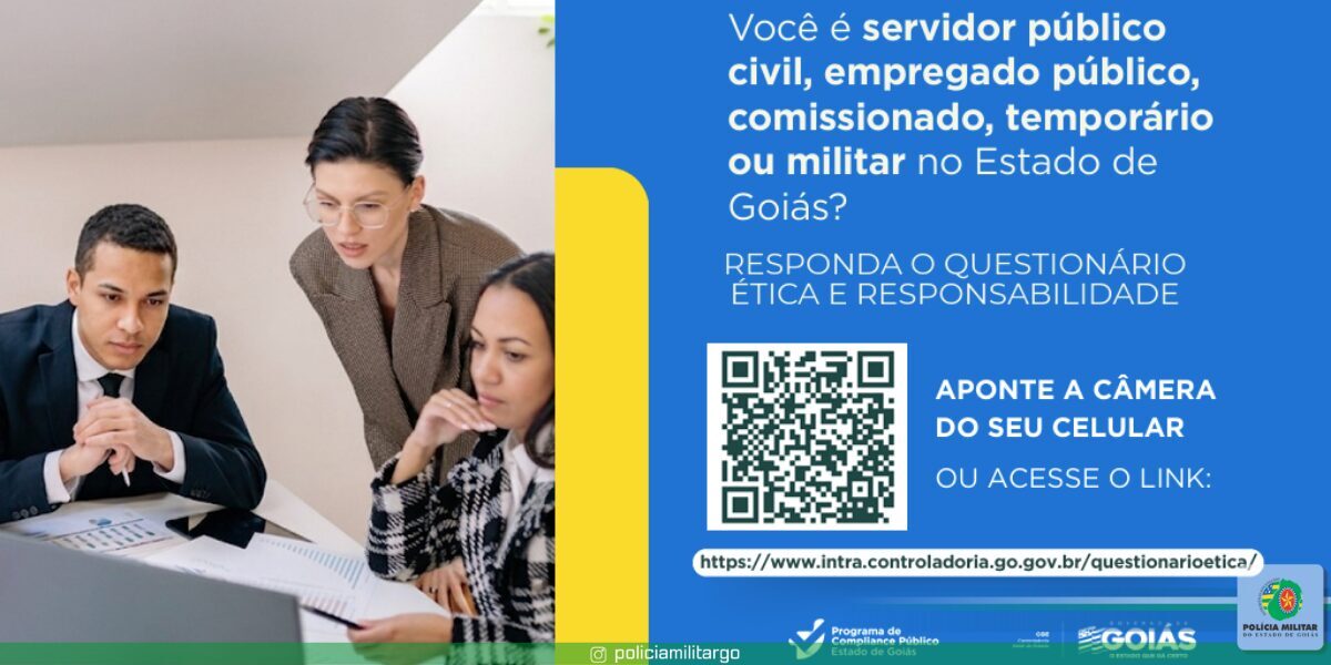 QUESTIONÁRIO – PROGRAMA COMPLIANCE PÚBLICO – PARTICIPE!
