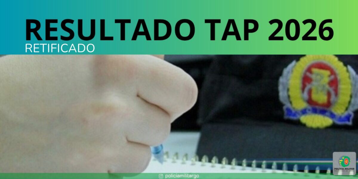 2ª RETIFICAÇÃO DO RESULTADO DO TAP/2026