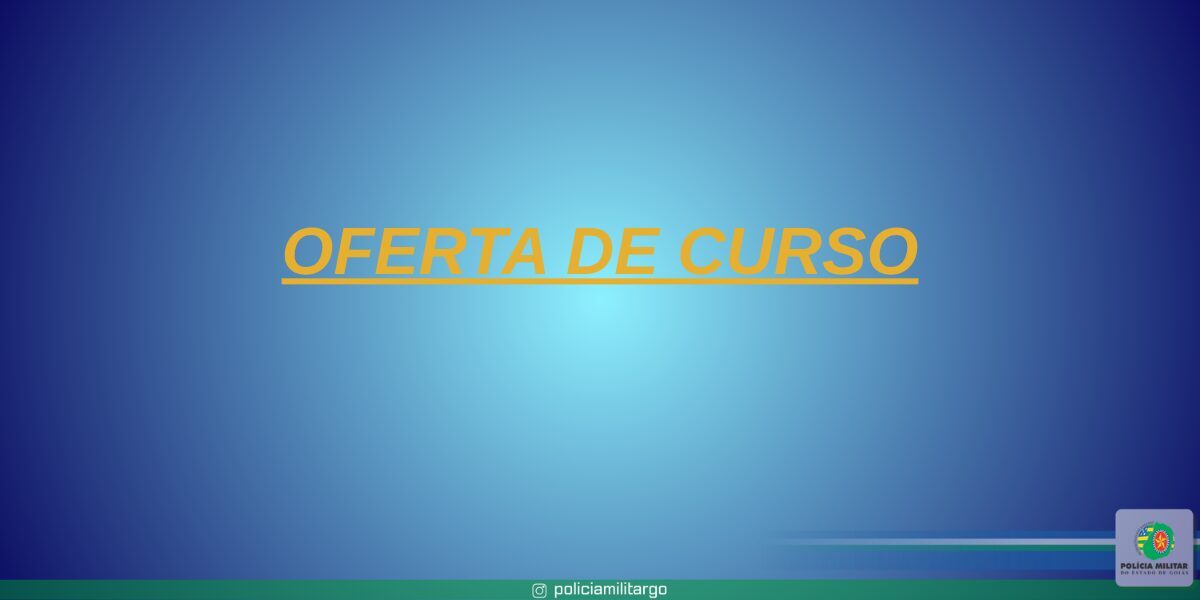 OFERTA DE VAGA PARA O CURSO DE GESTÃO EM CERIMONIAL, PROTOCOLO, ETIQUETA E EVENTOS