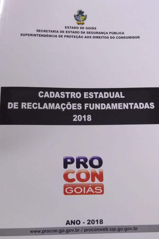 Procon Goiás divulga ranking das empresas mais reclamadas em 2018