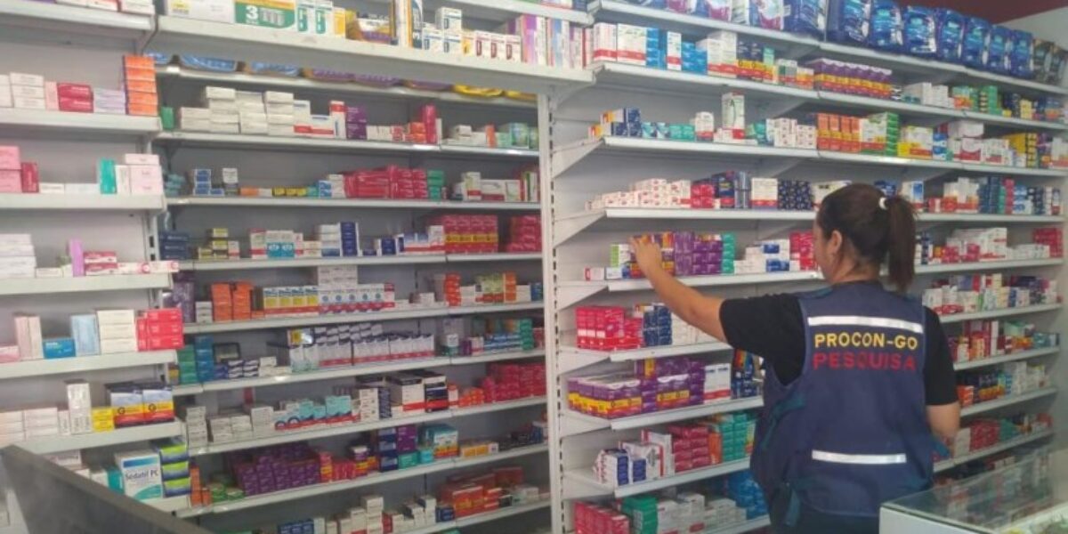 Procon Goiás constata variação de até 3.200% nos preços de medicamentos genéricos em Goiânia   