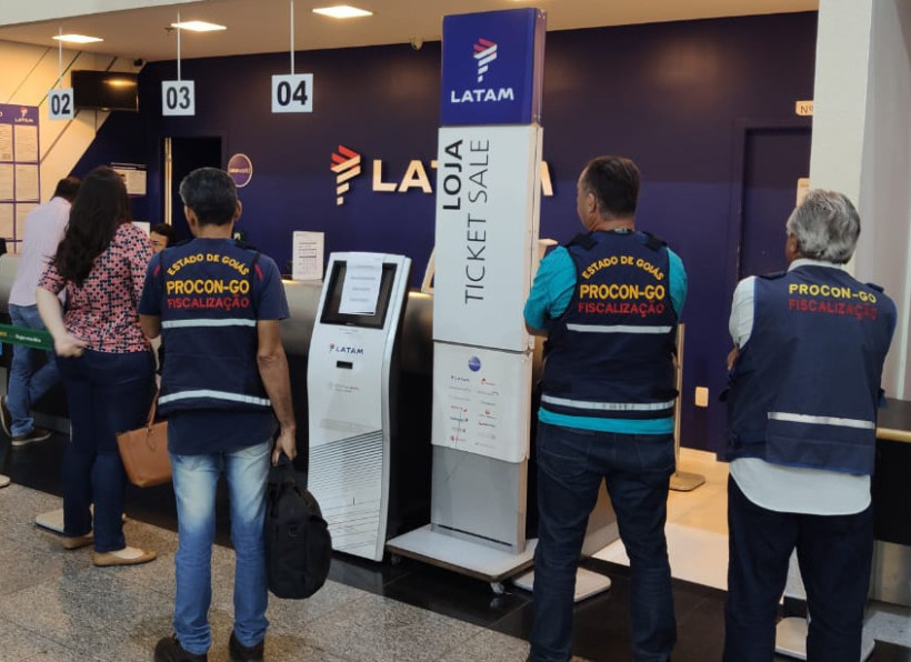  Procon Goiás apura se Latam prestou assistência a passageiros prejudicados por atraso de mais de 4 horas em voo no dia do Réveillon