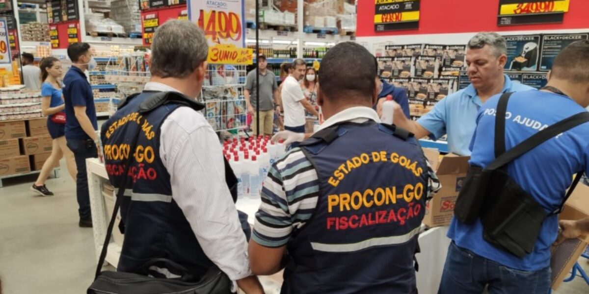 Pandemia intensifica fiscalizações conjuntas entre Procon Goiás e Decon