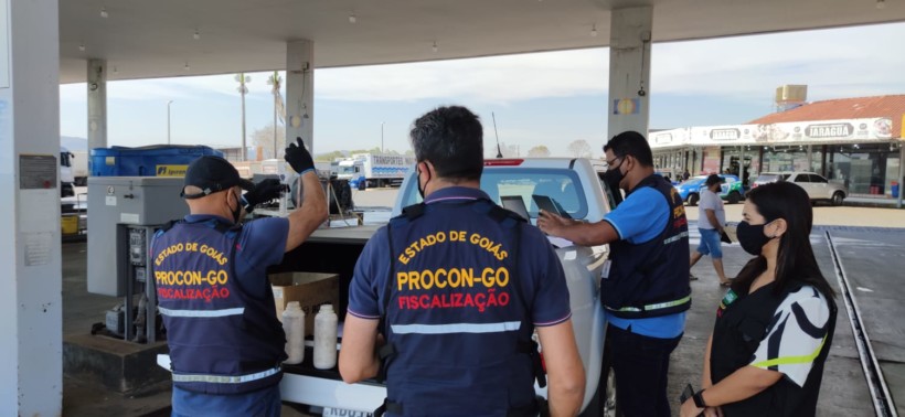 Procon Goiás faz parceria com Procon Jaraguá para fiscalizar supermercados e postos de combustíveis no município