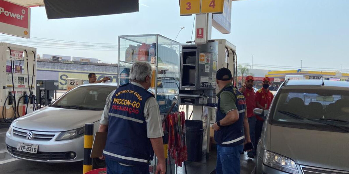Procon Goiás multa 11 postos de combustíveis por aumento abusivo