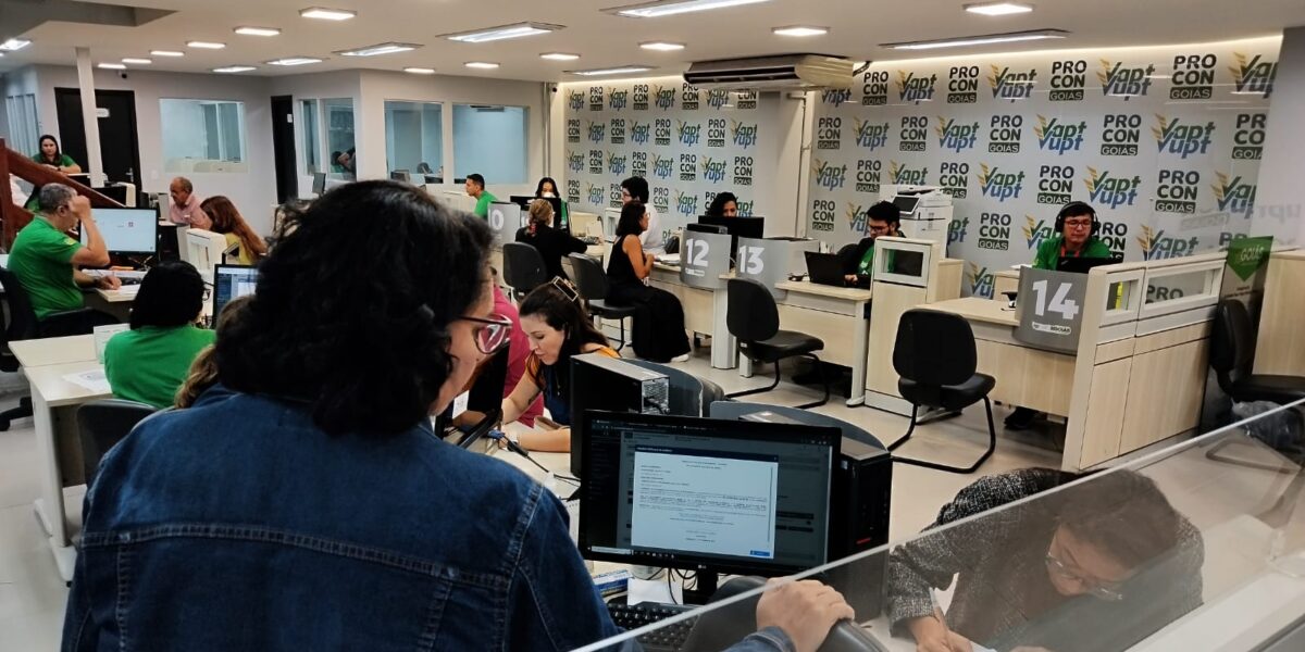 Governo de Goiás inaugura unidade Vapt Vupt Padrão Procon