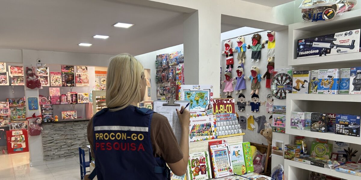 Preço do brinquedo varia em até 400% em pesquisa do Procon Goiás para o Dia das Crianças