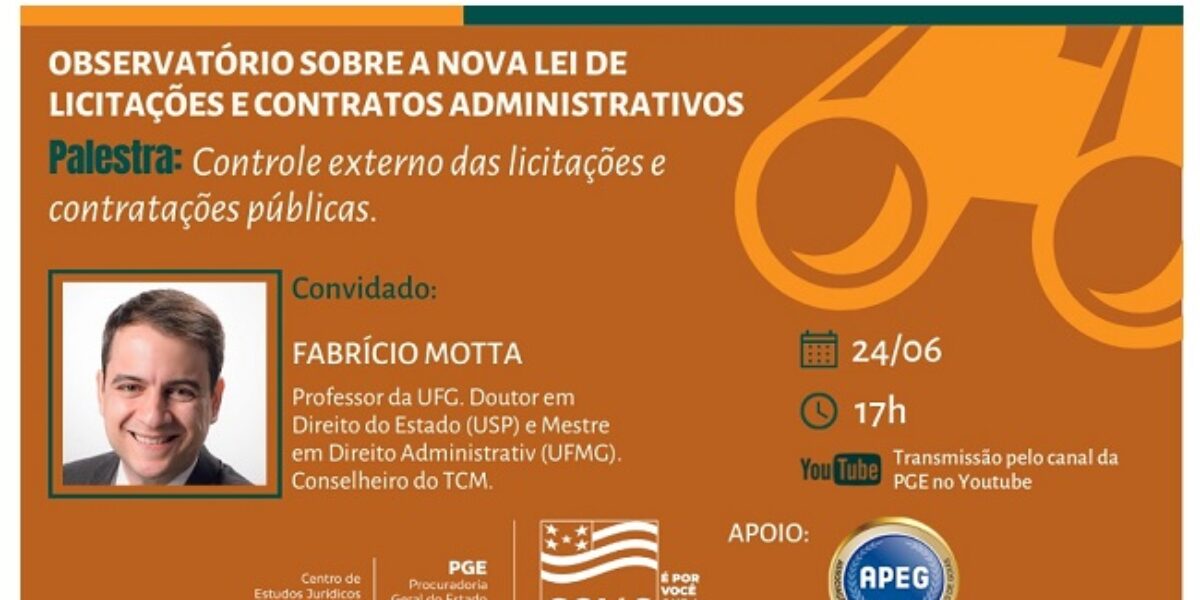 Observatório vai abordar sobre contratações públicas