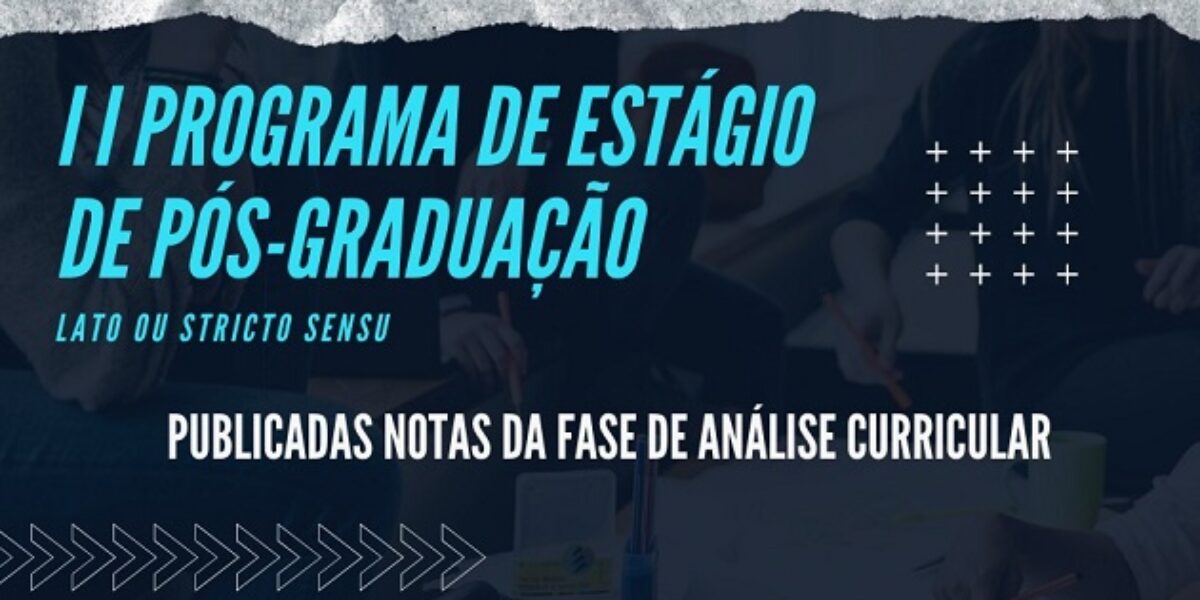 Divulgado resultado preliminar da análise curricular