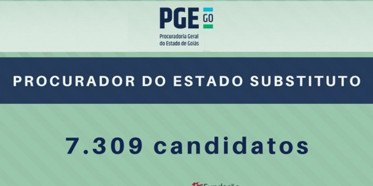 Concurso da PGE atrai 7,3 mil candidatos