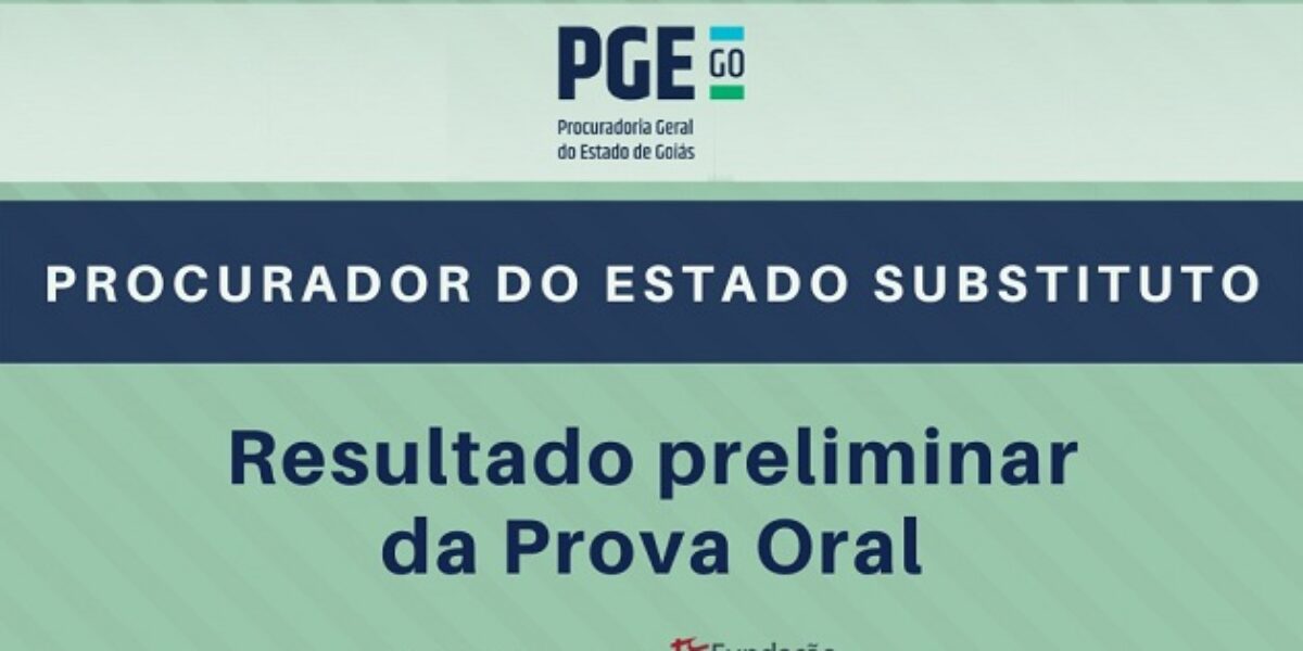 PGE publica lista com 65 aprovados na Prova Oral do Concurso para Procurador