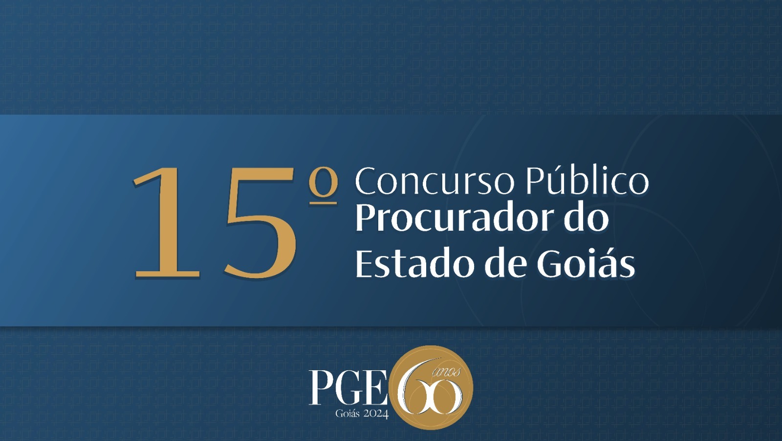 PGE-GO retifica edital de concurso público para procurador do Estado