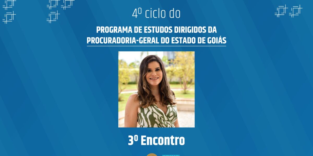 Inscrições abertas para o 3º encontro do Programa de Estudos Dirigidos