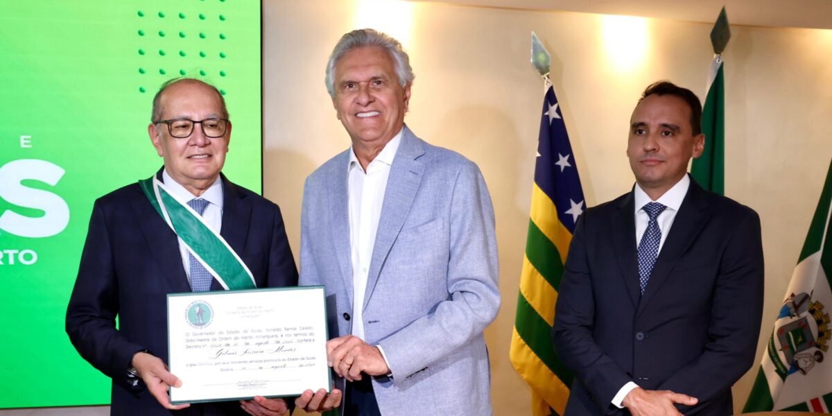 PGE-GO participa de solenidade em homenagem ao ministro Gilmar Mendes