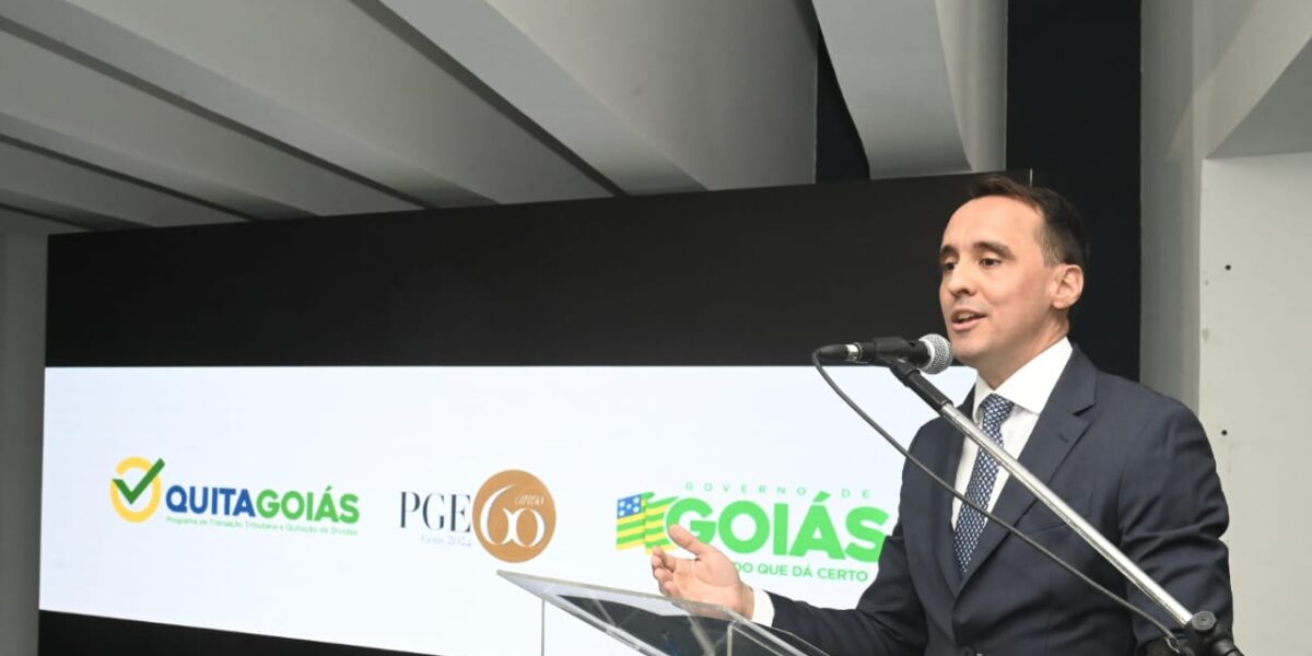 Quita Goiás: Programa de transação tributária conduzido pela PGE-GO é sancionado no Estado de Goiás