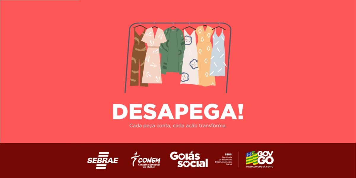 PGE-GO é um dos pontos de coleta da campanha “Desapega”, promovida pelo Conem