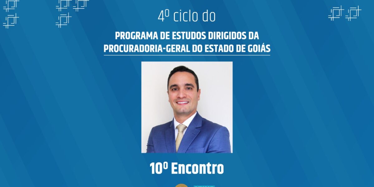 Inscrições abertas para o 10º encontro do Programa de Estudos Dirigidos