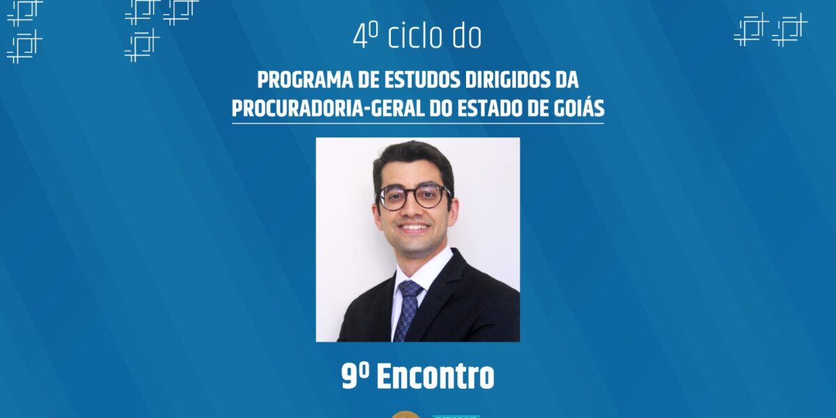 Inscrições abertas para o 9º encontro do Programa de Estudos Dirigidos